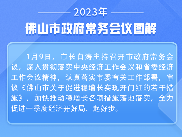 一图读懂 | 白涛主持召开市政府常务会议：加快推动稳增长措施落地落实 奋力实现一季度经济“开门红”